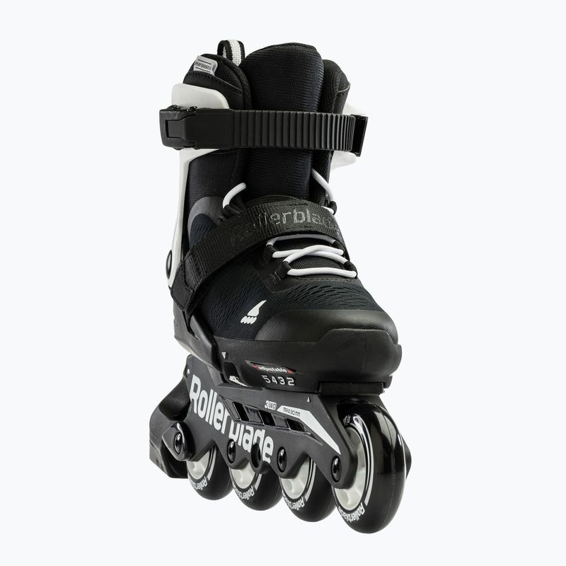 Rollerblade Microblade vaikiški riedučiai juoda/balta 10