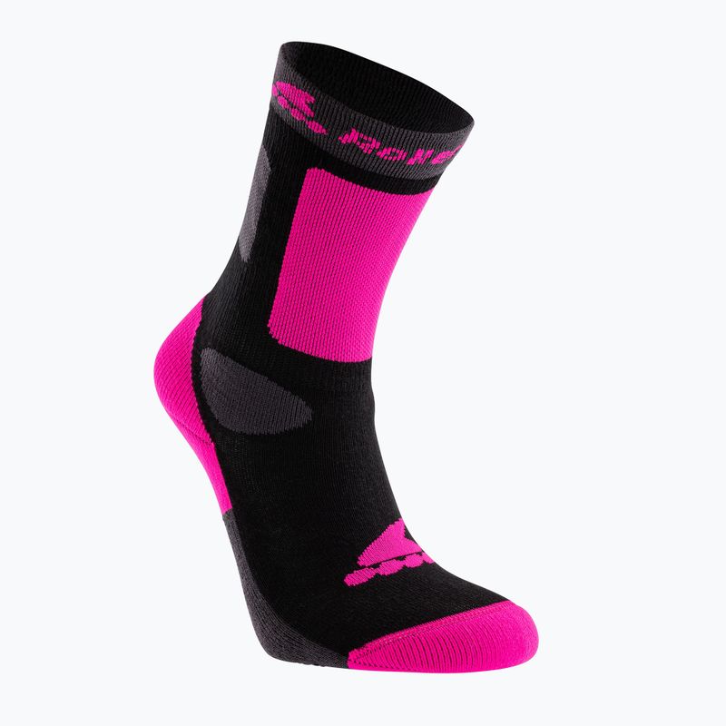 Vaikiškos kojinės Rollerblade Kids black/pink