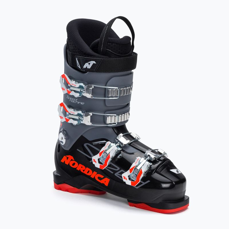 Nordica Speedmachine J4 vaikiški slidinėjimo batai juodi 050734007T1