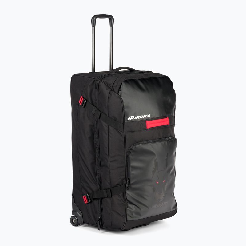 Nordica Race XL Duffle Roller Doberman kelioninis krepšys juodai raudonas 0N304301741 2