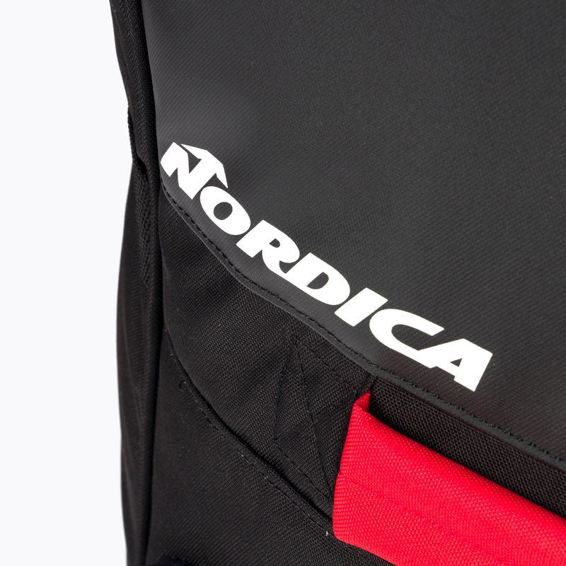 Nordica Race XL Duffle Roller Doberman kelioninis krepšys juodai raudonas 0N304301741 5