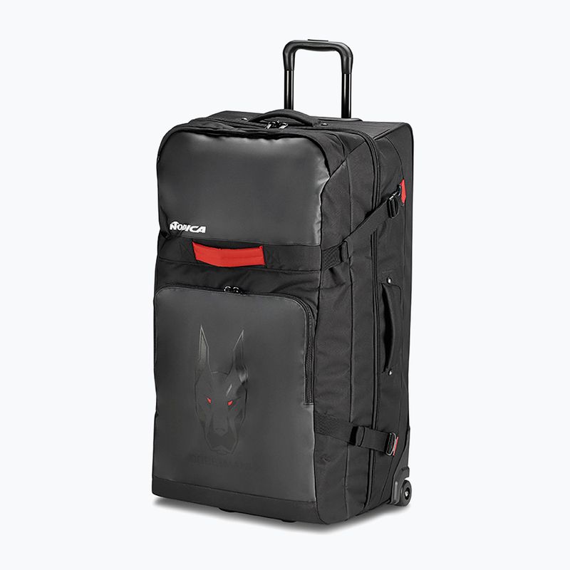 Nordica Race XL Duffle Roller Doberman kelioninis krepšys juodai raudonas 0N304301741 9