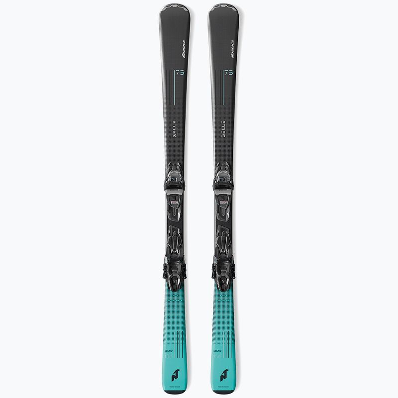 Nordica BELLE 75 + TP2 10 pilkos spalvos kalnų slidės 0A2271SA001 10