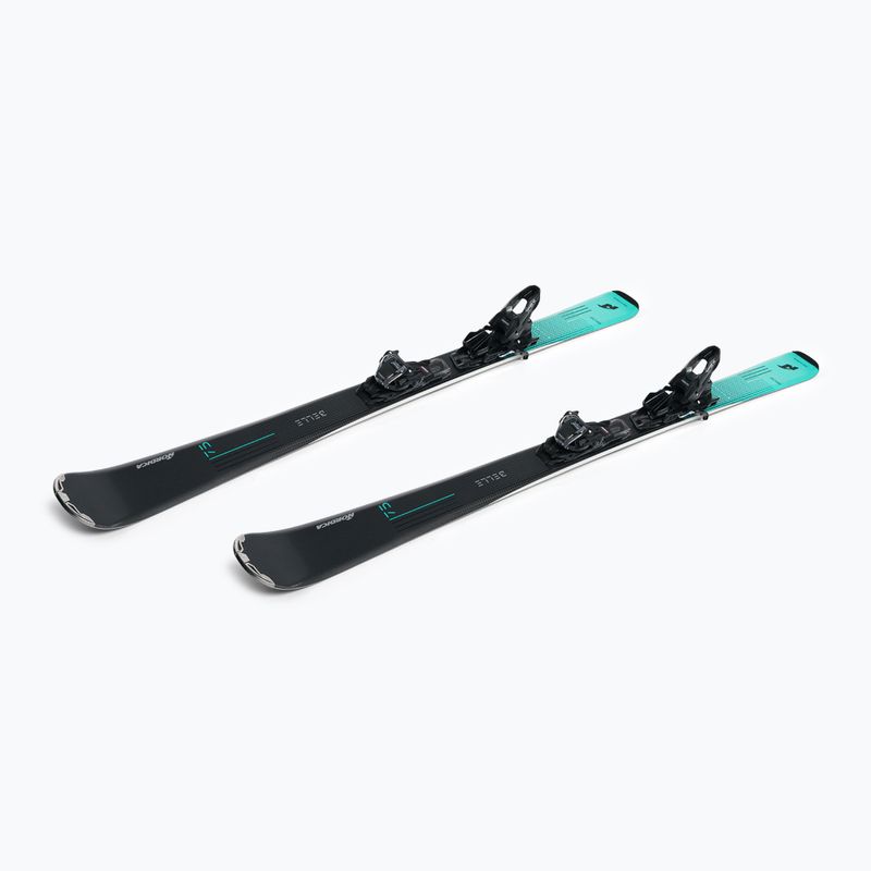 Nordica BELLE 75 + TP2 10 pilkos spalvos kalnų slidės 0A2271SA001 4