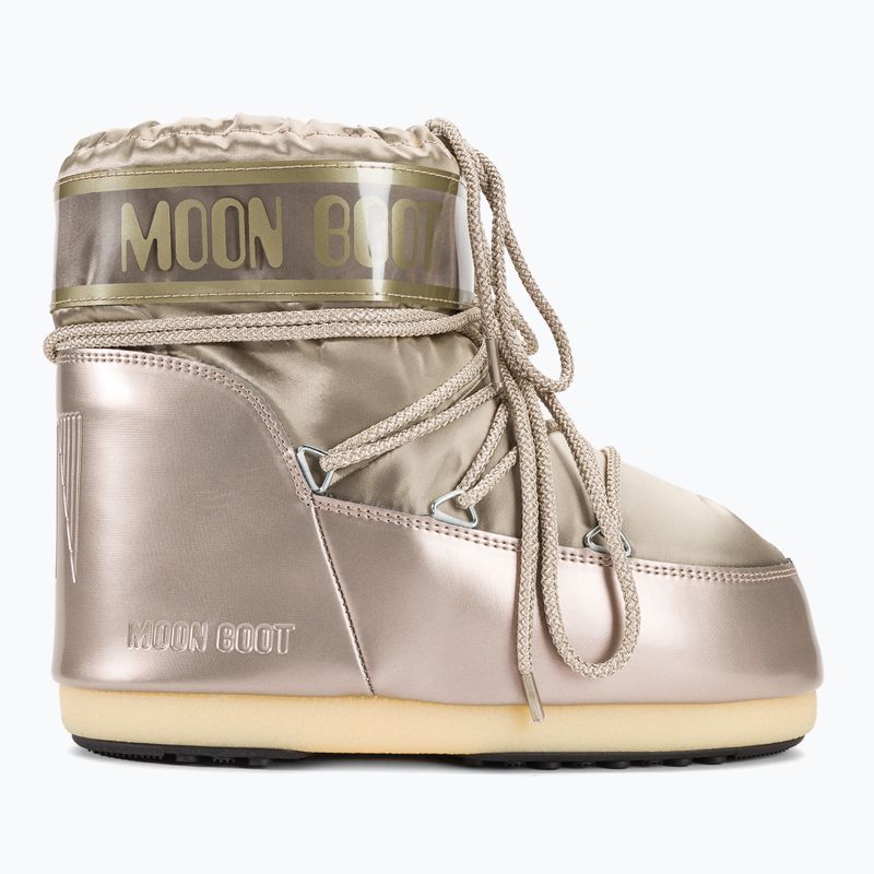 Moteriški sniego batai Moon Boot Icon Low Glance platinum 2
