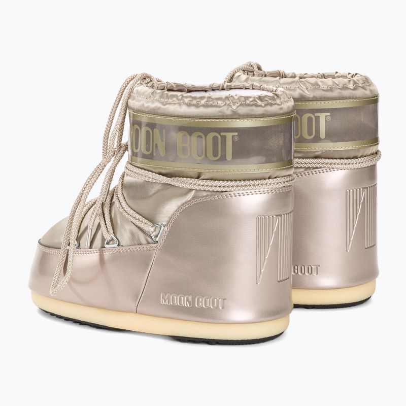 Moteriški sniego batai Moon Boot Icon Low Glance platinum 3
