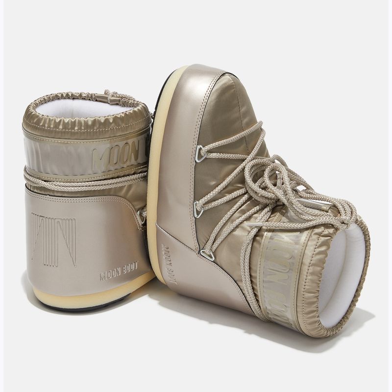 Moteriški sniego batai Moon Boot Icon Low Glance platinum 7