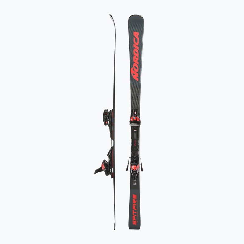 Kalnų slidės Nordica Spitfire DC 68 Pro FDT + XCELL12 FDT grey/red 2