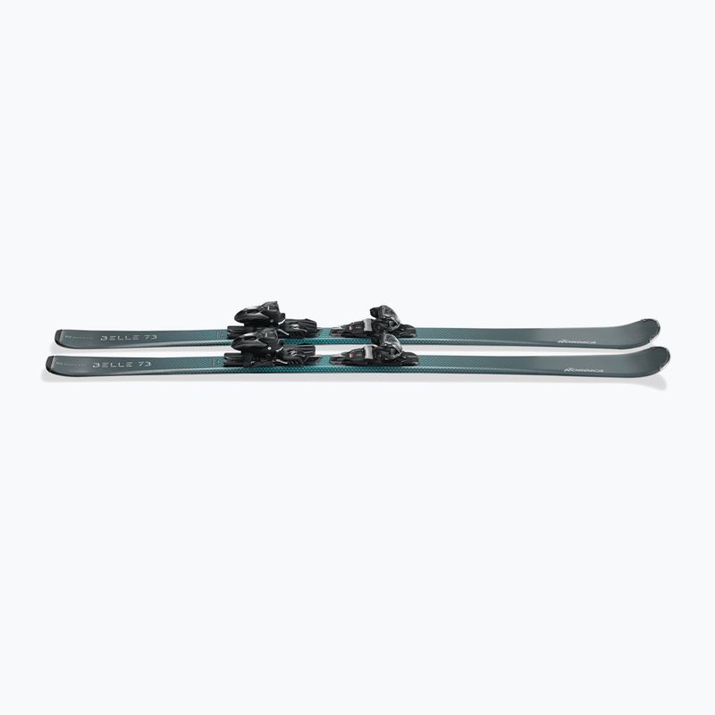 Moteriškos kalnų slidės Nordica Belle 73 + TP2 COMP10 FDT grey/aqua 4