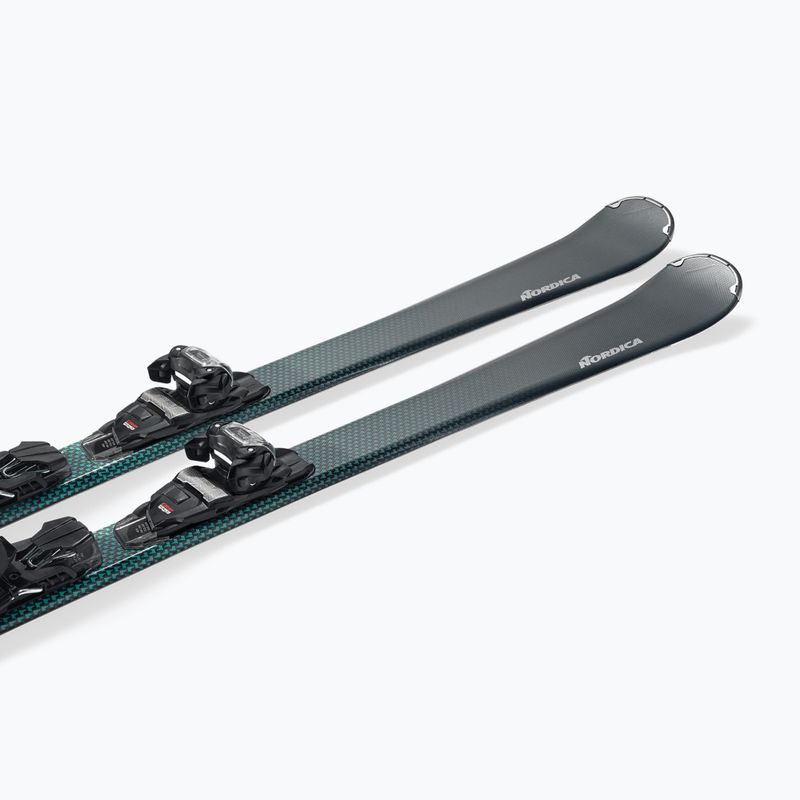 Moteriškos kalnų slidės Nordica Belle 73 + TP2 COMP10 FDT grey/aqua 5