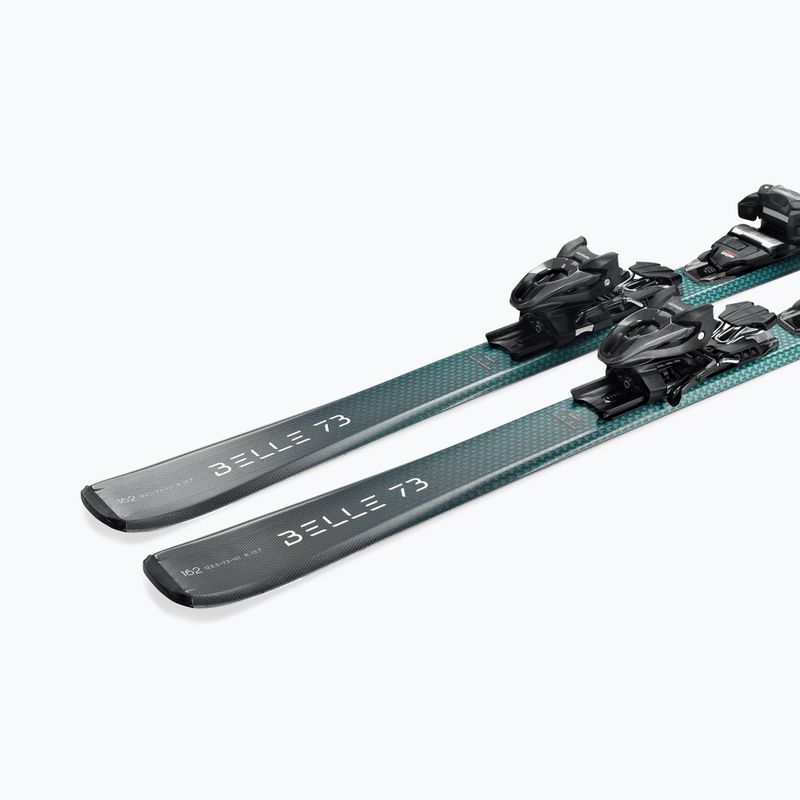 Moteriškos kalnų slidės Nordica Belle 73 + TP2 COMP10 FDT grey/aqua 6
