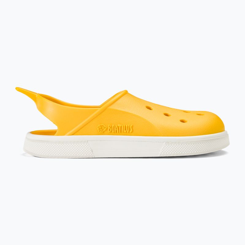 Vaikiški sandalai BOATILUS Cloggy yellow/white 2