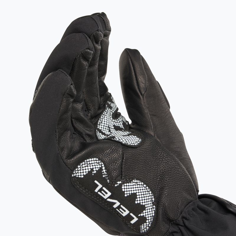Vaikiškos slidinėjimo pirštinės Level Sq JR CF pk black 5