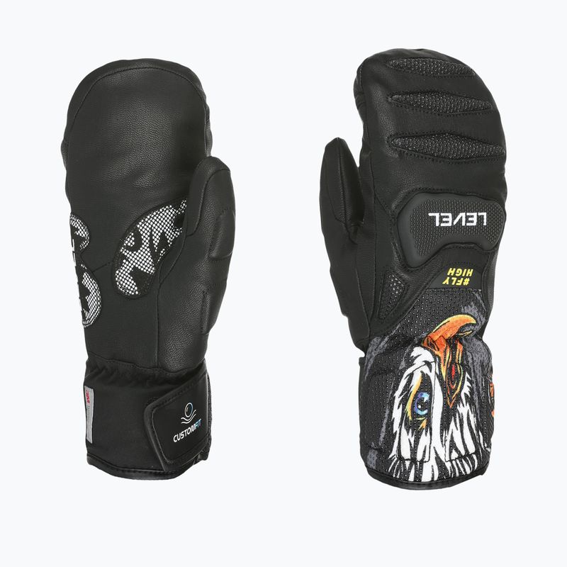 Vaikiškos slidinėjimo pirštinės Level SQ Jr CF Mitt pink