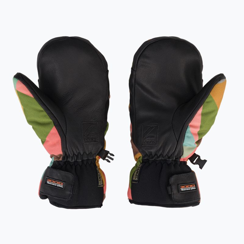 Vaikiškos slidinėjimo pirštinės Level Vertigo Mitt Teen wood 3