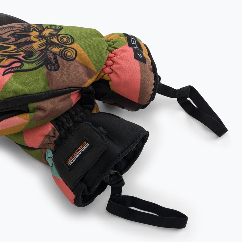 Vaikiškos slidinėjimo pirštinės Level Vertigo Mitt Teen wood 7