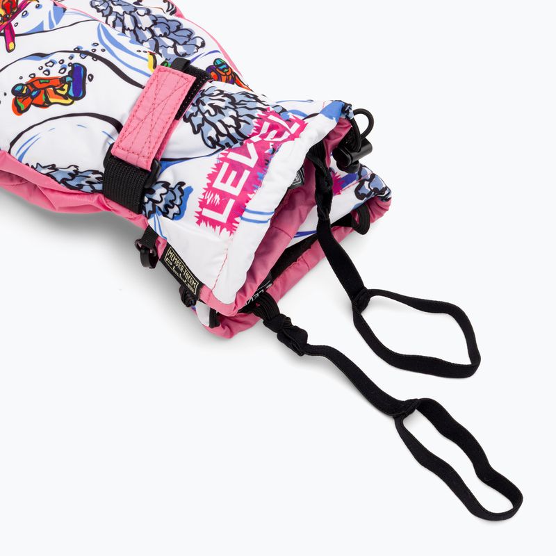 Vaikiškos slidinėjimo pirštinės Level Junior Mitt pink 6