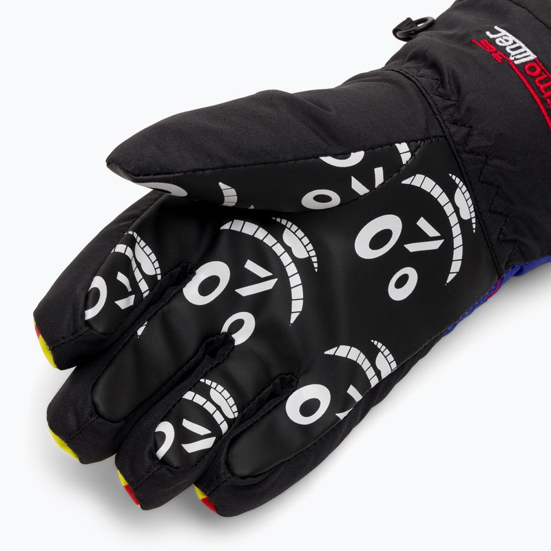 Vaikiškos slidinėjimo pirštinės Level Lucky yellow/blue 4