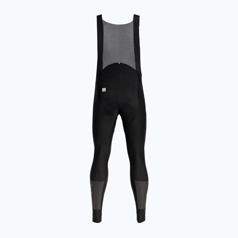 Vyriškos Santini Adapt Bib Tights black 1W1190C3ADAPT dviratininkų kelnės 2