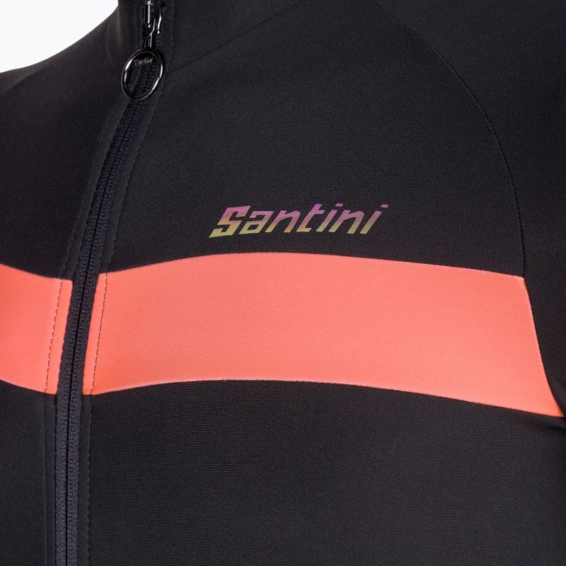 Vyriška Santini Adapt dviratininko striukė juoda 1W216075ADAPTNE 4