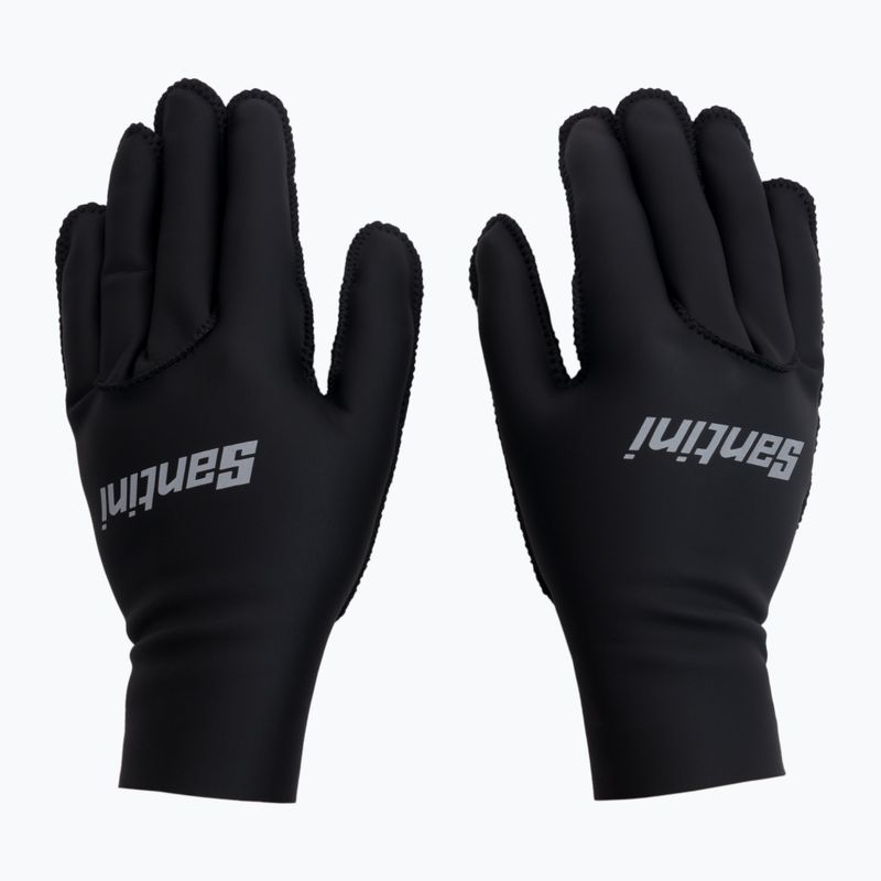 Santini Vega Xtreme dviratininkų pirštinės juodos 1W593WINVEGAXNE 3