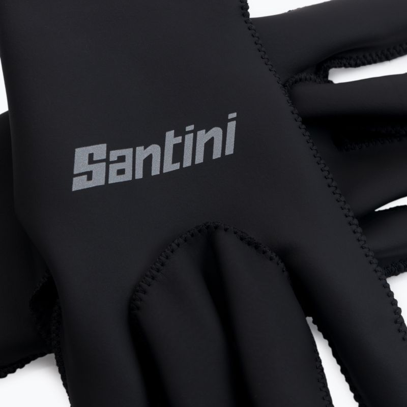 Santini Vega Xtreme dviratininkų pirštinės juodos 1W593WINVEGAXNE 4