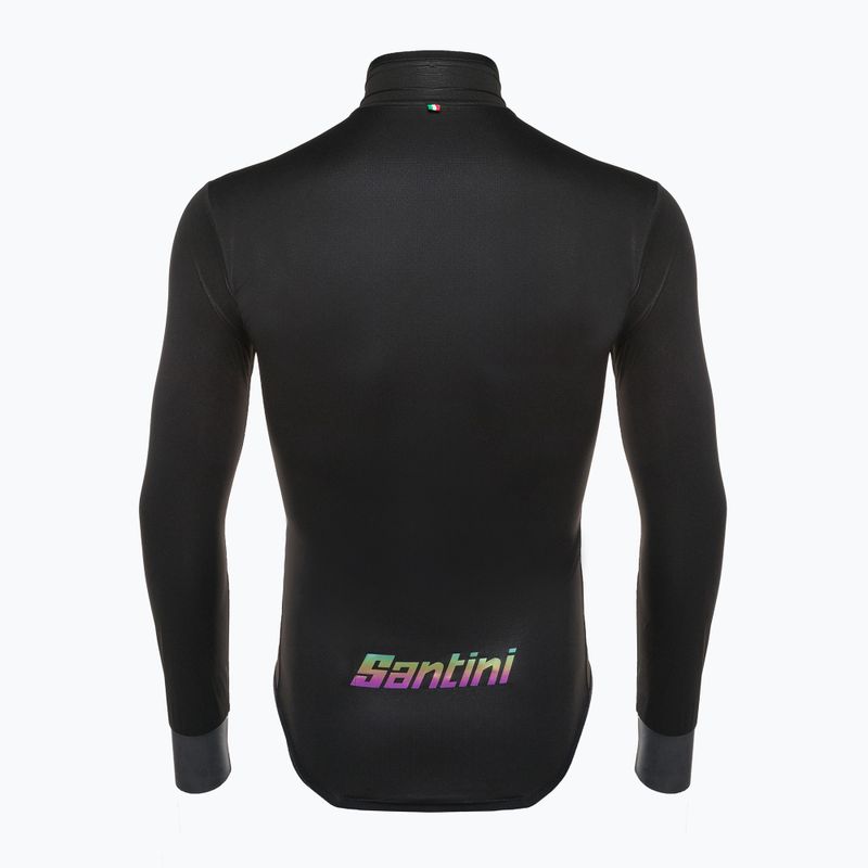 Santini Guard Nimbus vyriška dviratininko striukė juoda 2W52275GUARDNIMBNES 2