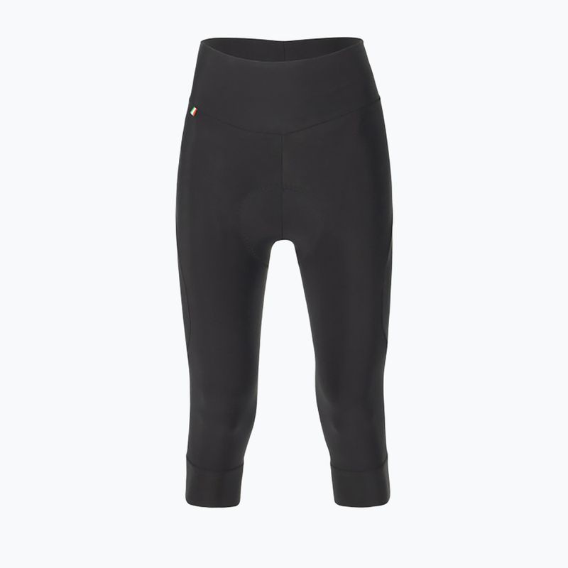 Moteriški Santini Alba 3/4 dviračių šortai black 2S134GILALBANES