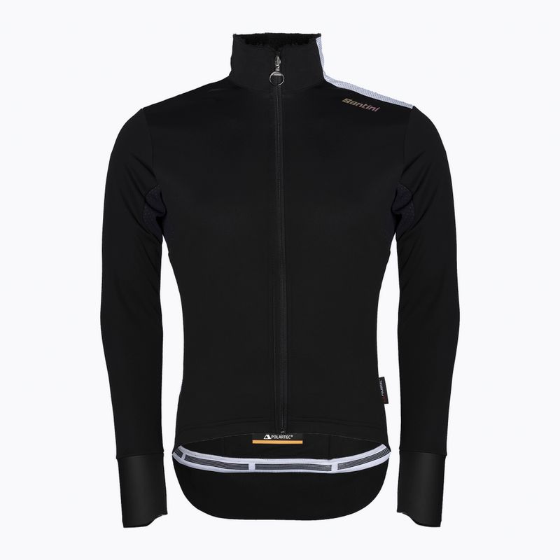 Vyriška Santini Vega Extreme dviratininko striukė juoda 2W50775VEGAXNE