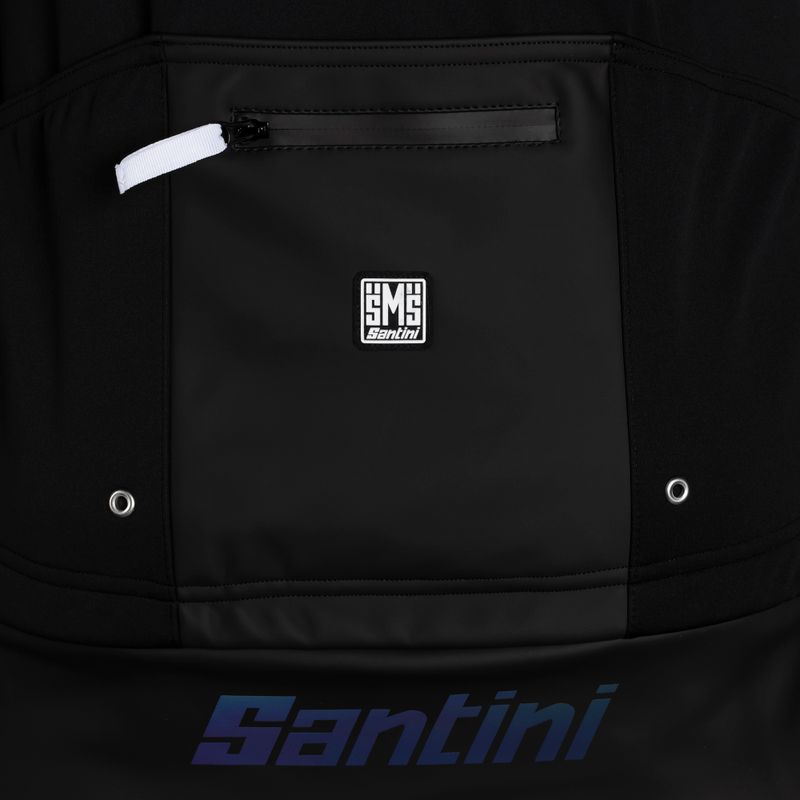 Vyriška Santini Vega Extreme dviratininko striukė juoda 2W50775VEGAXNE 3