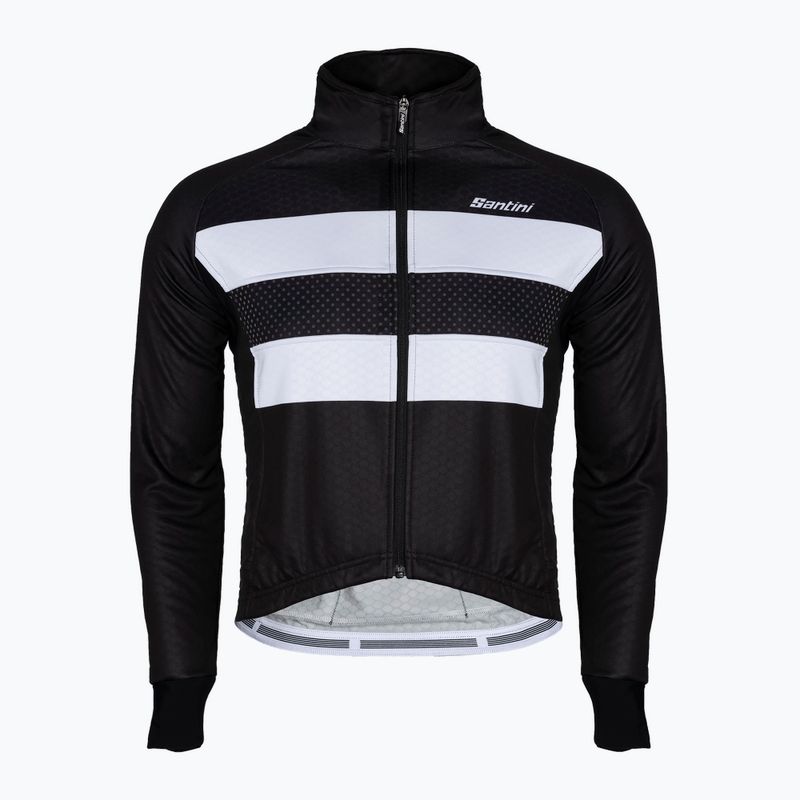 Santini Colore Bengal vyriška dviratininko striukė juoda 2W50775COLORBENGNE