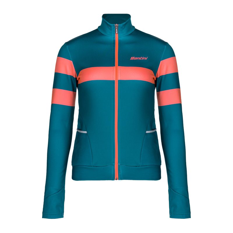 Moteriška dviračių striukė Santini Coral Bengal green 2W216175CORALBENGTE