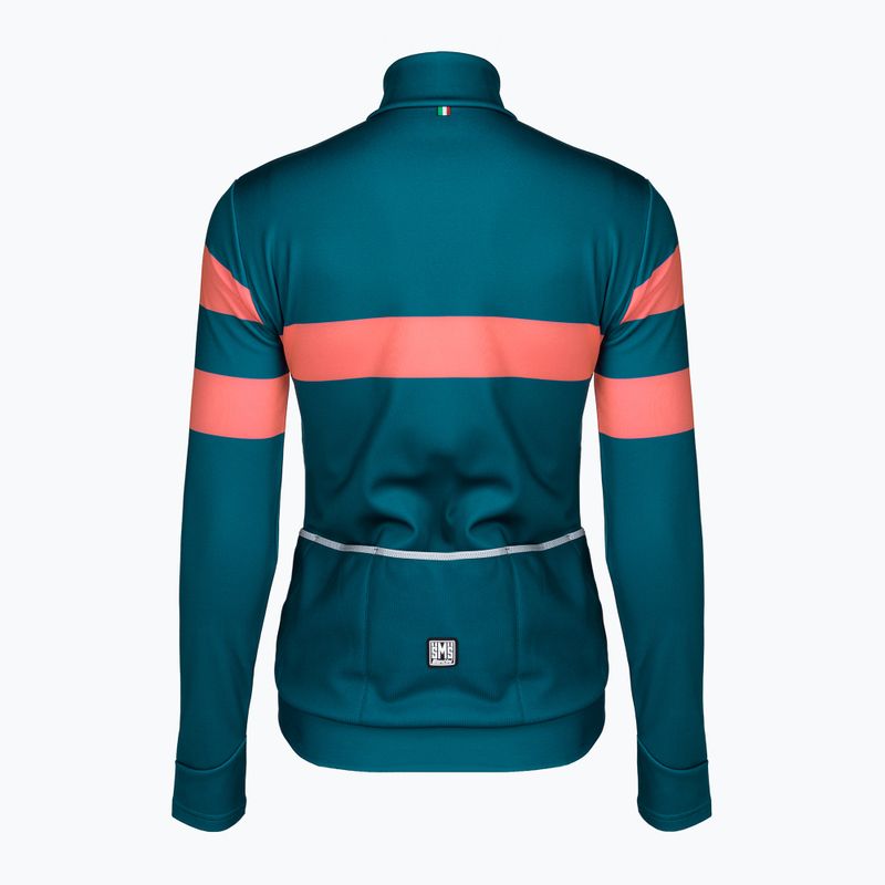 Moteriška dviračių striukė Santini Coral Bengal green 2W216175CORALBENGTE 2