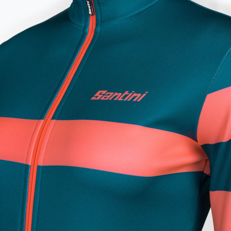 Moteriška dviračių striukė Santini Coral Bengal green 2W216175CORALBENGTE 3