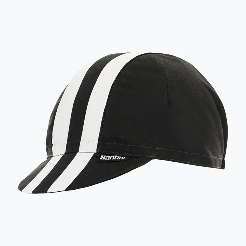 Santini Bengal Bengal dviratininko kepurė po šalmu juoda 2S460COTBENGNEUNI 9