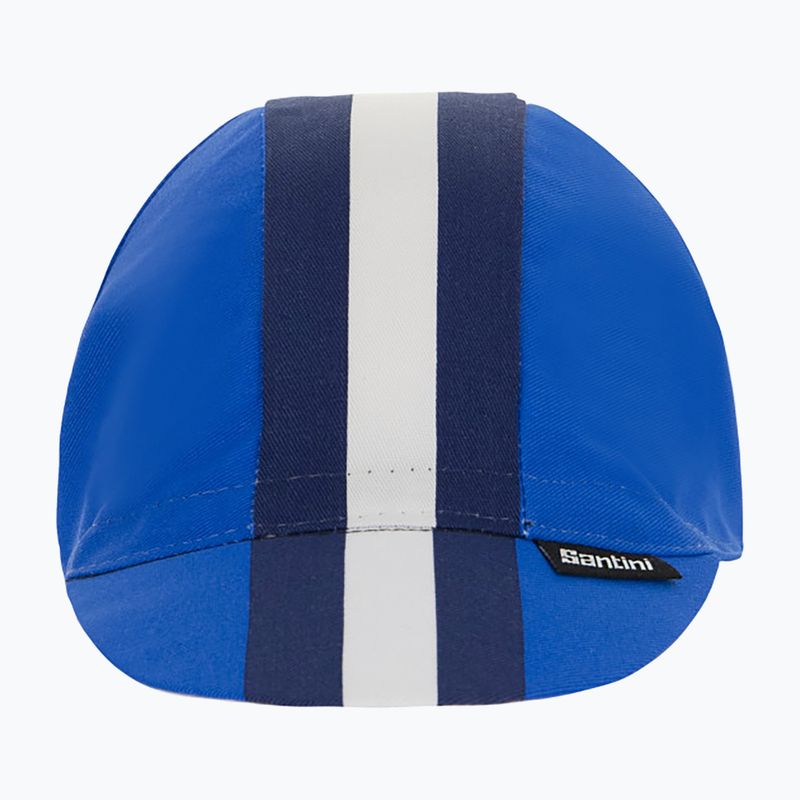 Santini Bengal blue dviratininko kepurė po šalmu 2S460COTBENGRYUNI 9