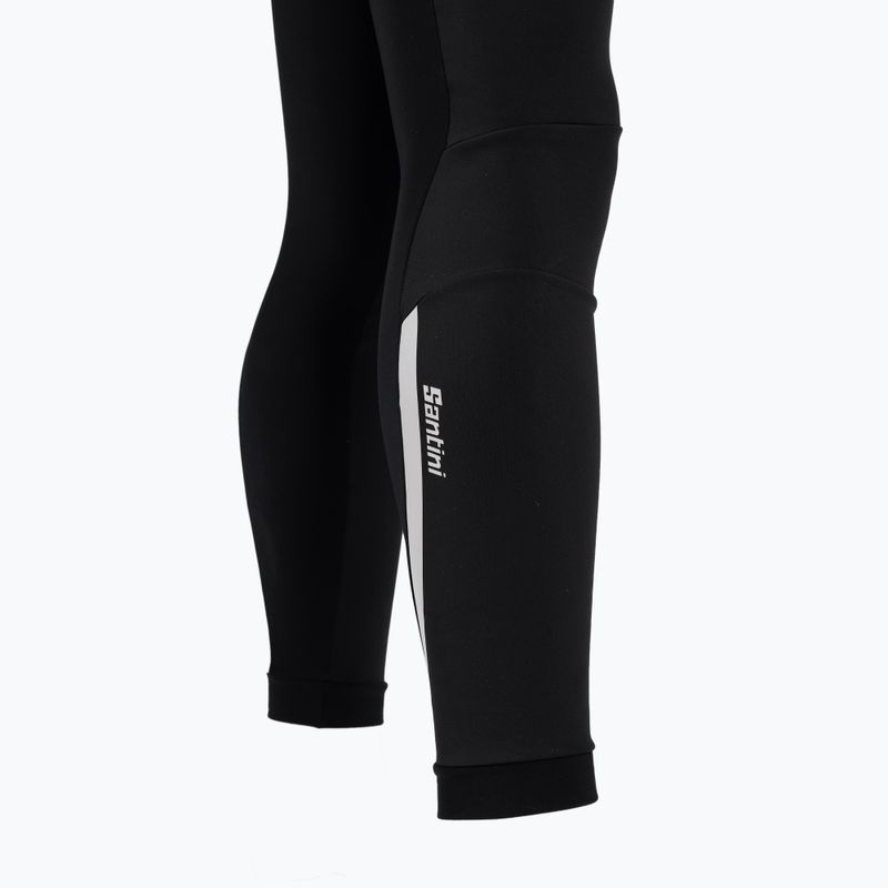 Santini Omnia Bib Tights vyriškos dviratininkų kelnės juodos SP1180EMAOMNIA 4