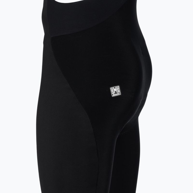Santini Omnia Bib Tights vyriškos dviratininkų kelnės juodos SP1180EMAOMNIA 5