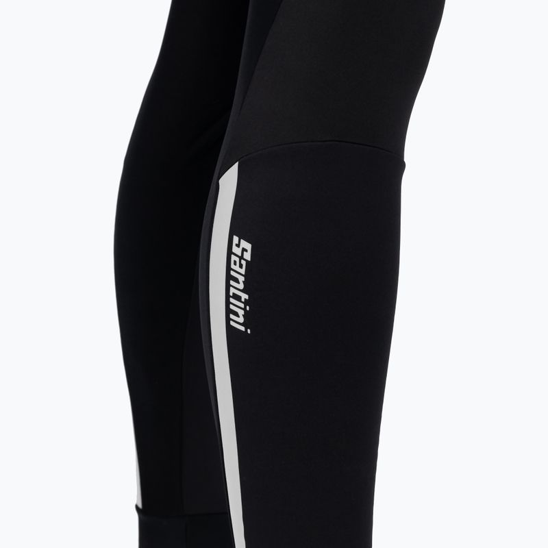 Moteriškos Santini Guarn Nimbus Bib Tights black 3W1182GILGUARDNIMB dviratininkų kelnės 3