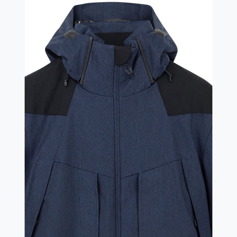 Vyriška slidinėjimo striukė EA7 Emporio Armani Elitary Fashion fancy blue herringbo 7