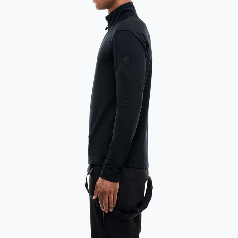 Vyriškas slidinėjimo džemperis EA7 Emporio Armani Pure Powerstretch T-Top Half Zip black 4