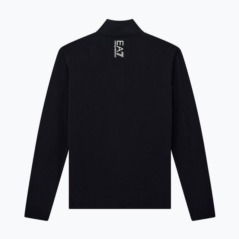 Vyriškas slidinėjimo džemperis EA7 Emporio Armani Pure Powerstretch T-Top Half Zip black 7