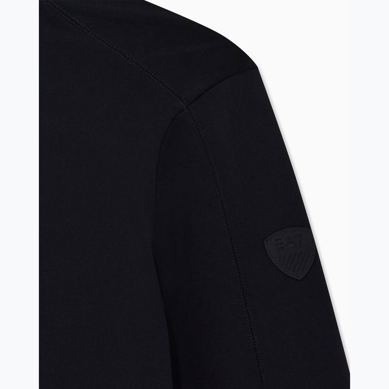 Vyriškas slidinėjimo džemperis EA7 Emporio Armani Pure Powerstretch T-Top Half Zip black 8