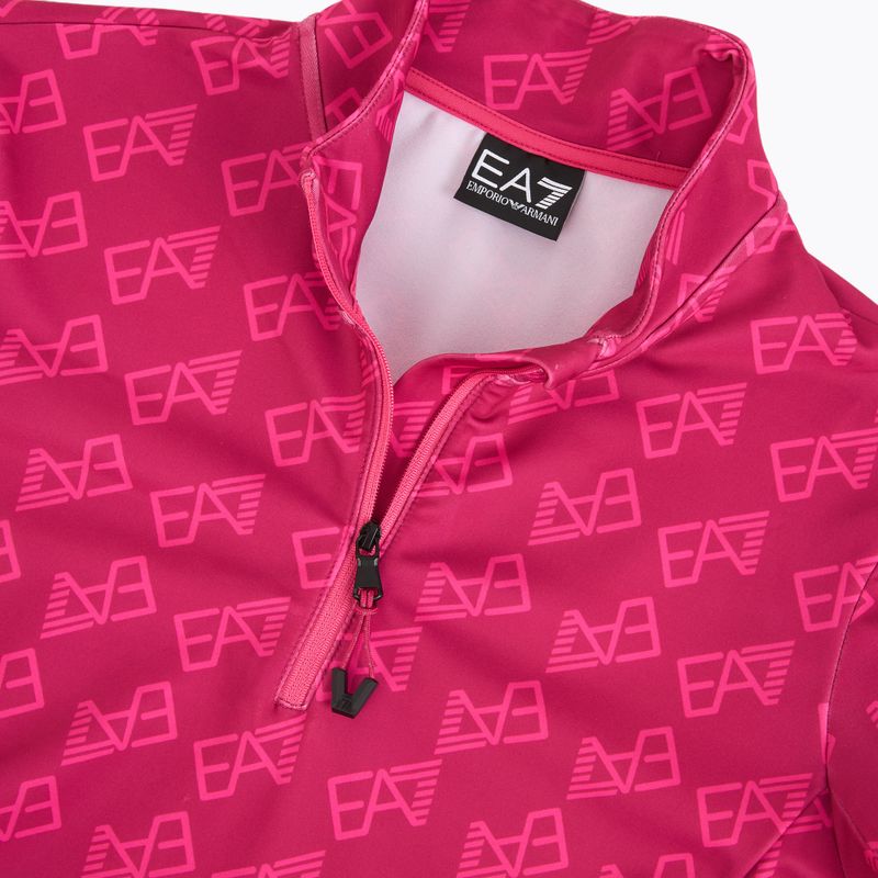 Moteriškas slidinėjimo džemperis EA7 Emporio Armani Pure Powerstretch T-Top Half Zip fancy vivacious mono 3