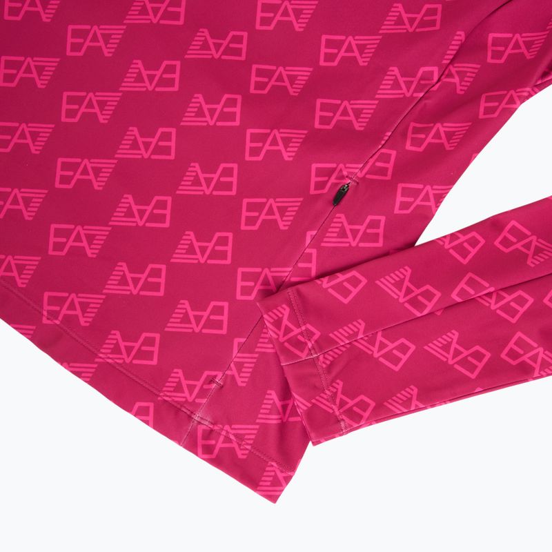 Moteriškas slidinėjimo džemperis EA7 Emporio Armani Pure Powerstretch T-Top Half Zip fancy vivacious mono 4