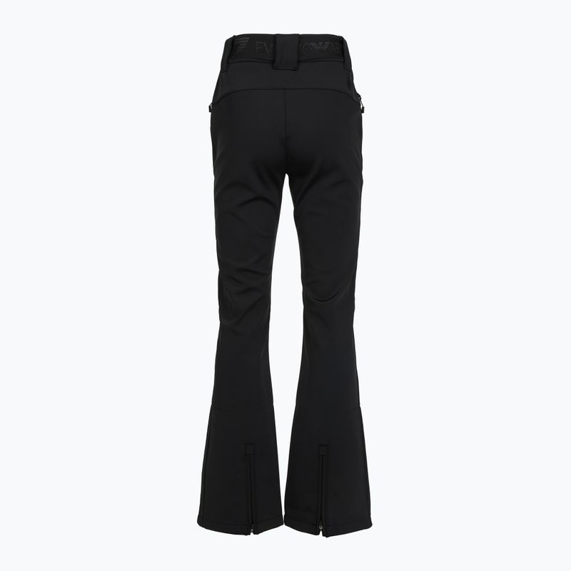 Moteriškos slidinėjimo kelnės EA7 Emporio Armani Pure Softshell Waisted black 2