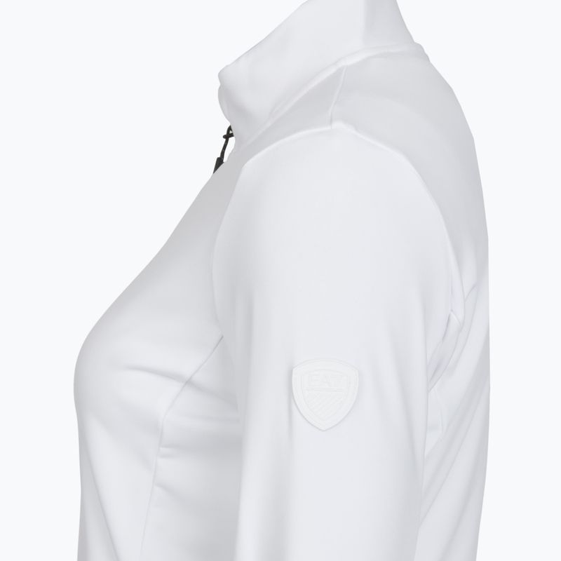 Moteriškas slidinėjimo džemperis EA7 Emporio Armani Pure Powerstretch T-Top Half Zip white 3