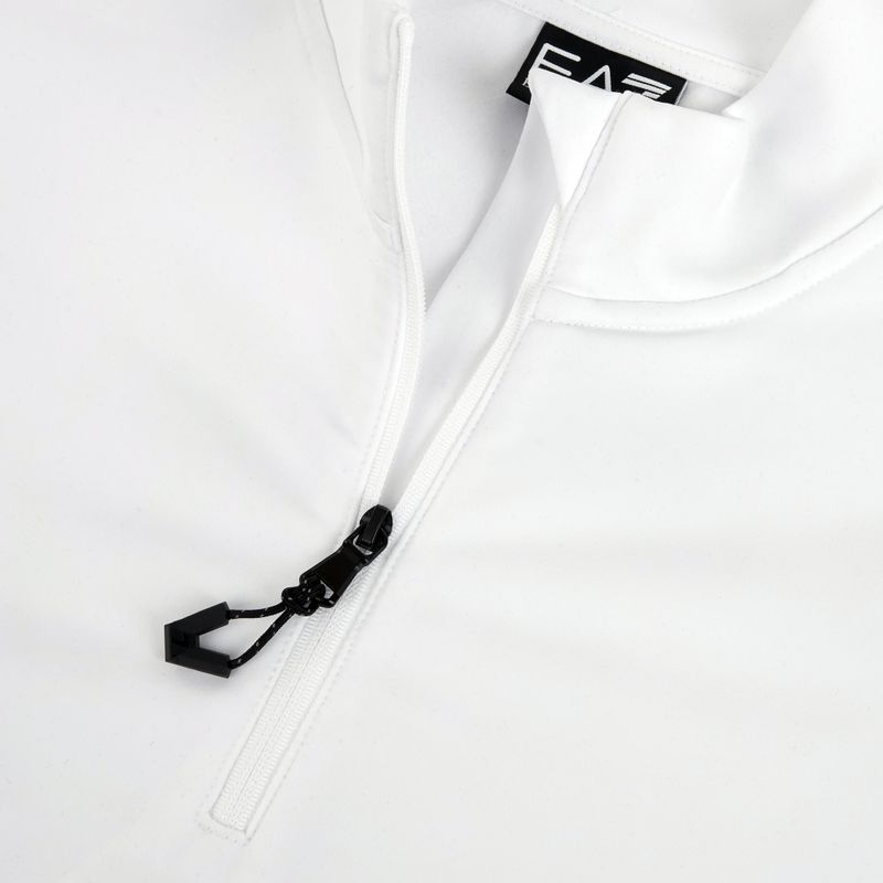 Moteriškas slidinėjimo džemperis EA7 Emporio Armani Pure Powerstretch T-Top Half Zip white 4