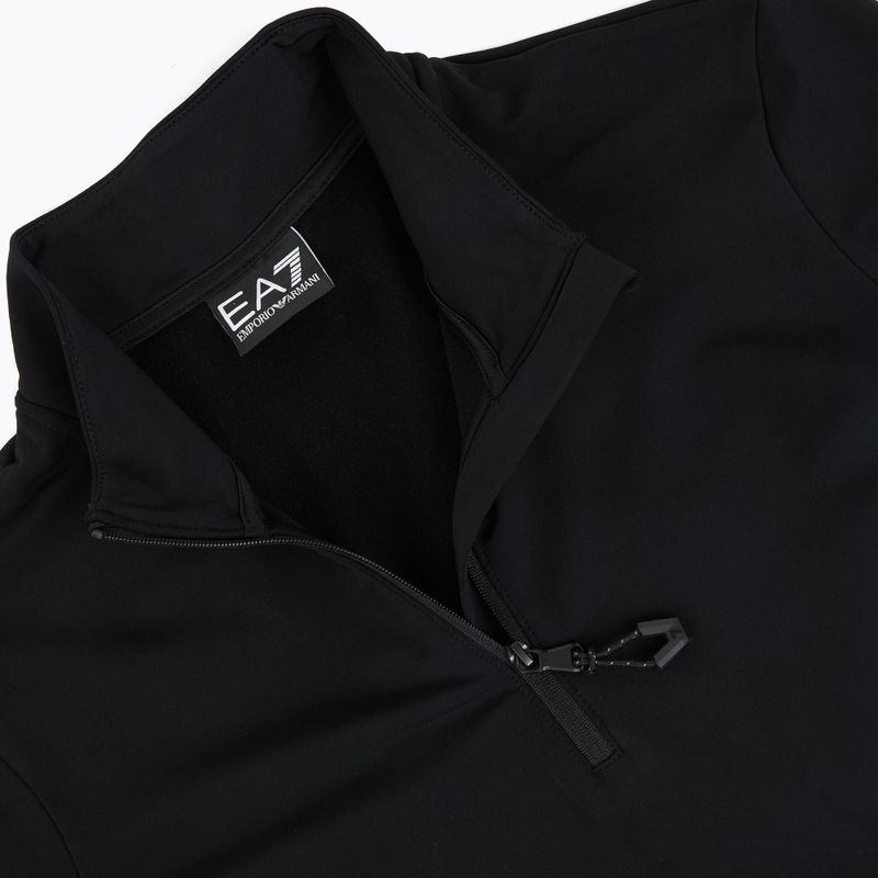 Moteriškas slidinėjimo džemperis EA7 Emporio Armani Pure Powerstretch T-Top Half Zip black 3