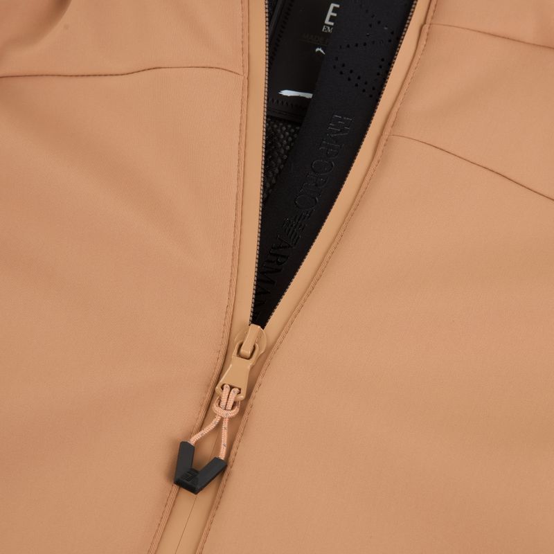 Moteriška slidinėjimo striukė EA7 Emporio Armani Pure Softshell mocha mousse 4